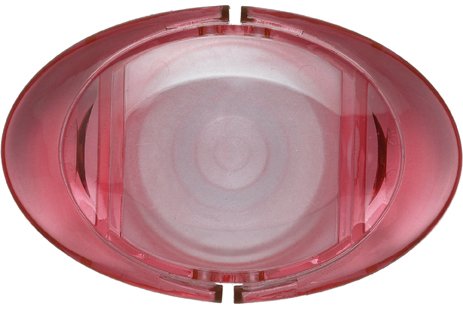 Colibri Sektverschluss, rot-transparent