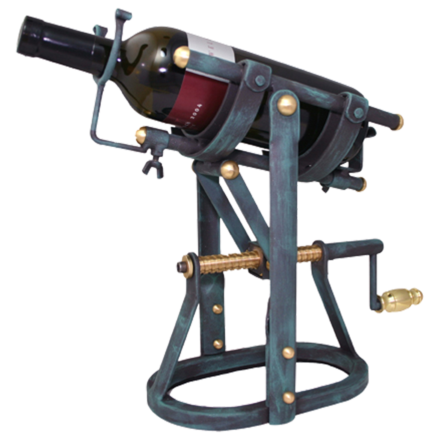 Dekantiermaschine, Schmiedeisen/Messing 0,75 bis 1,5 l