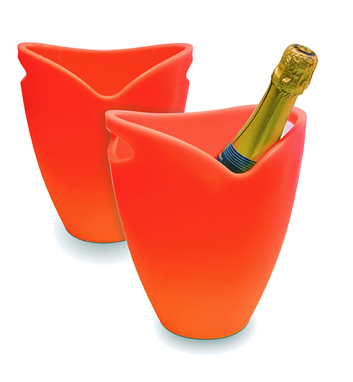 Pulltex Flaschenkübel, orange