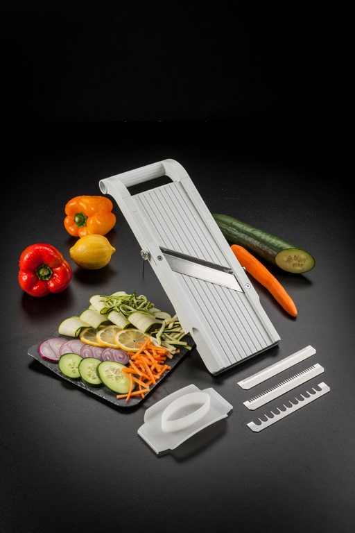 BN-95W Benriner Mandoline / Gemüsehobel 95mm, weiß