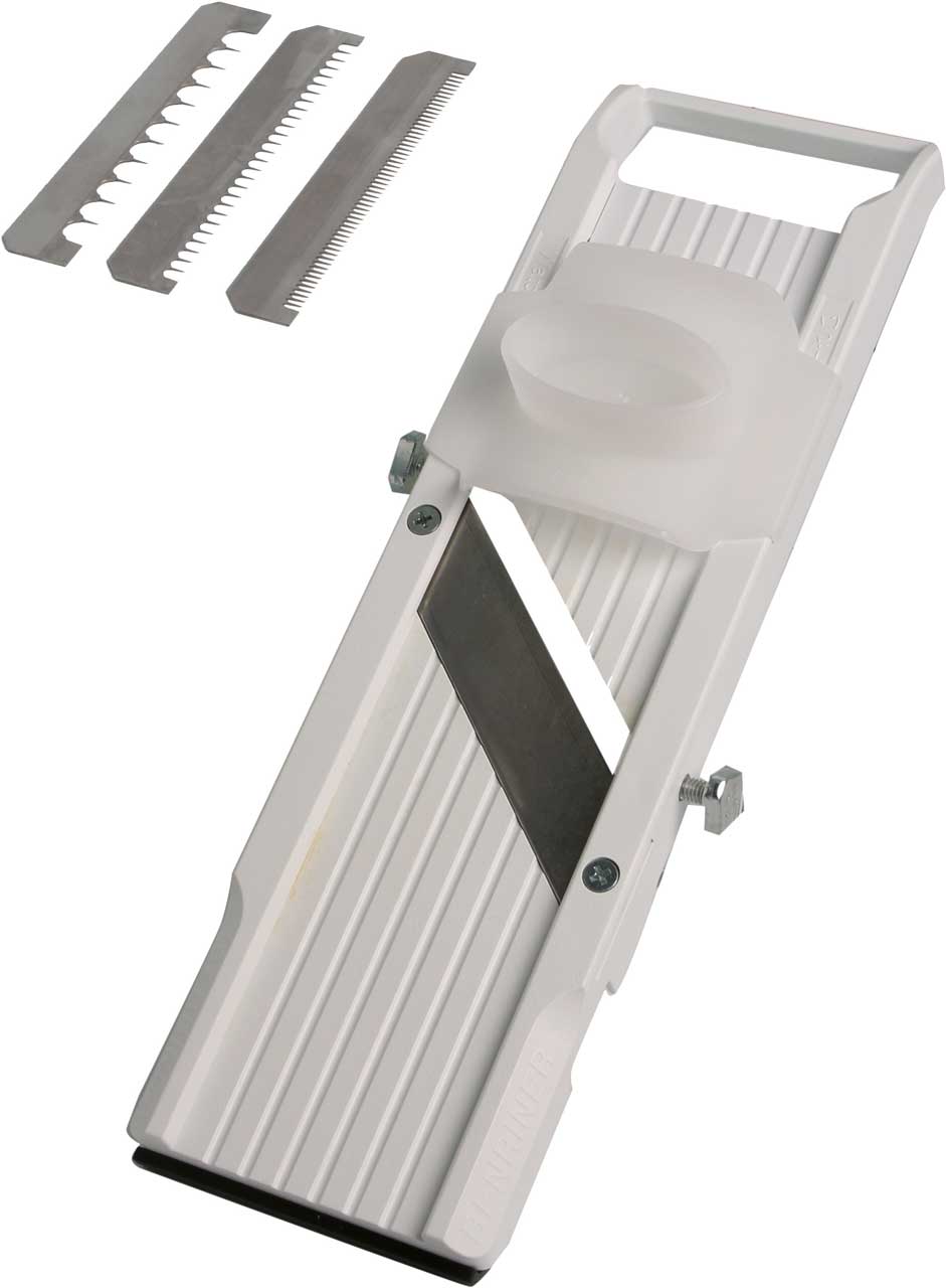 BN-64W Benriner Mandoline / Gemüsehobel 64mm, weiß