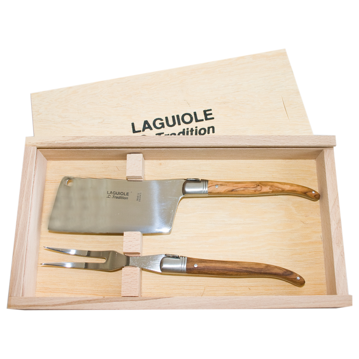 Laguiole Käsebesteck, Olive