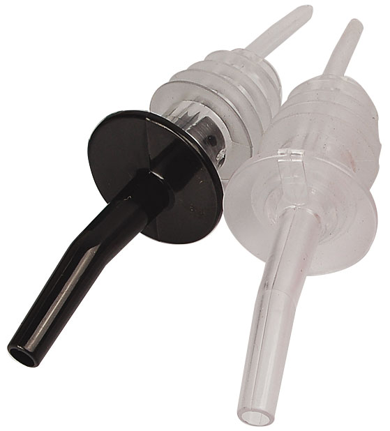 Bar Flaschen Ausgießer, Kunststoff schwarz