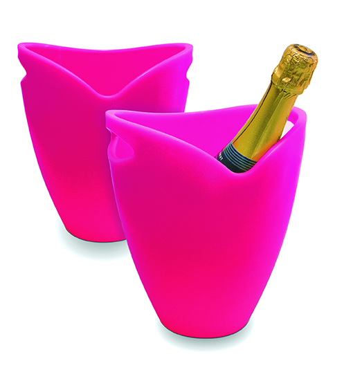 Pulltex Flaschenkübel, rosa