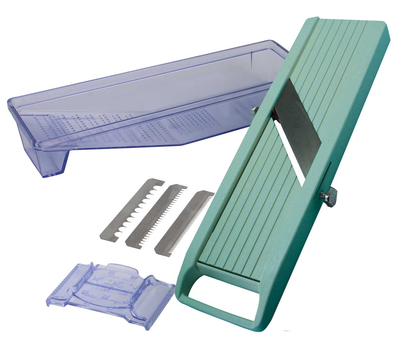 BN-3 Benriner Mandoline / Gemüsehobel mit Auffangbehälter