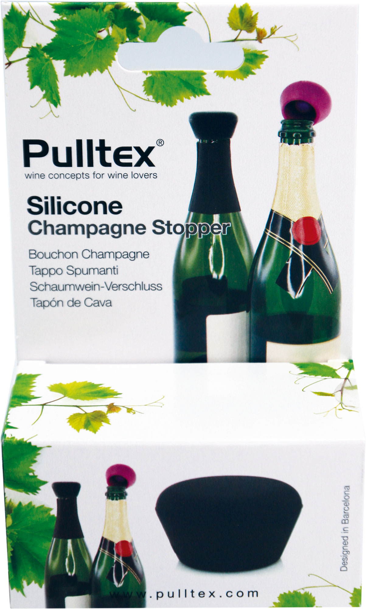 Pulltex Silikon Champagnerverschluss ECOBlister