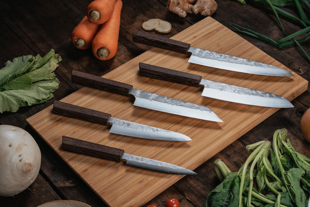 GS-02 Senzo Retro Kochmesser 14,3cm