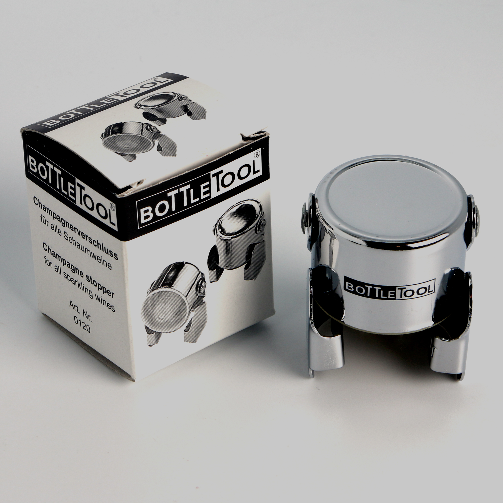 BottleTool Sektverschluss, chrom